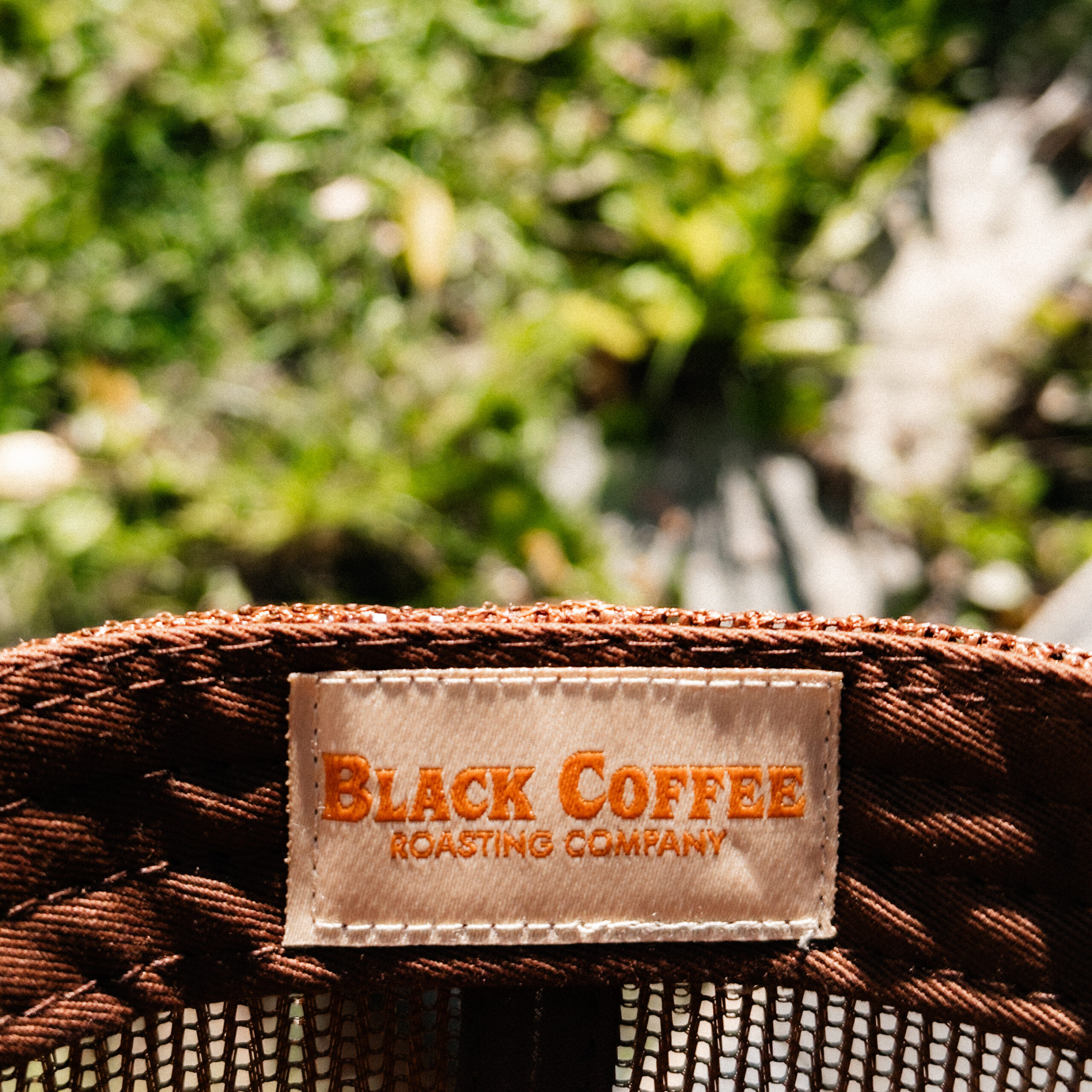 Brown Cloth & Mesh Trucker image 3