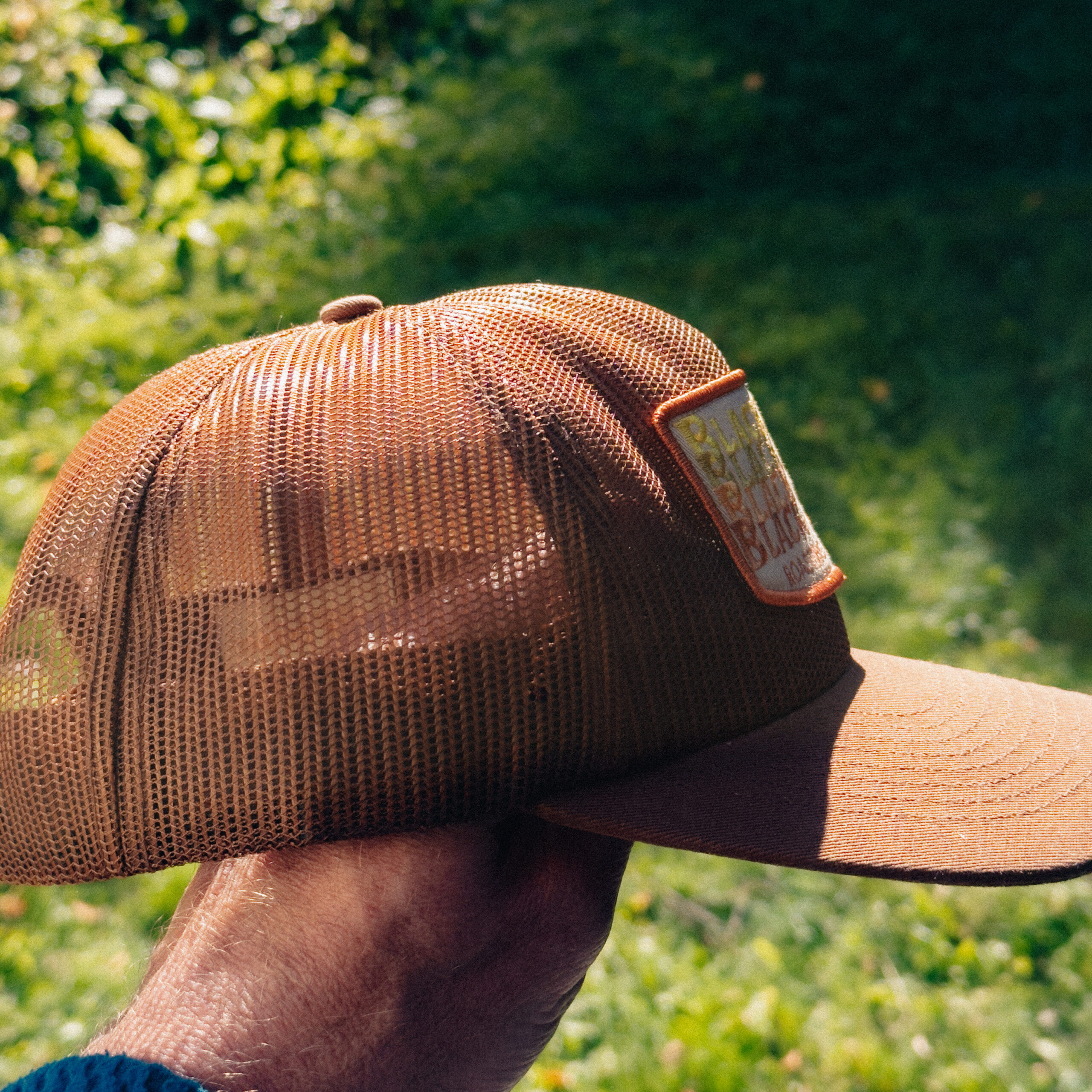 Brown Mesh Trucker image 3