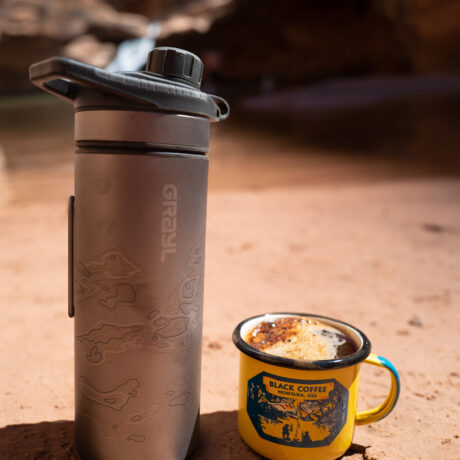 Grayl GeoPress Ti Filter with Coffee Press