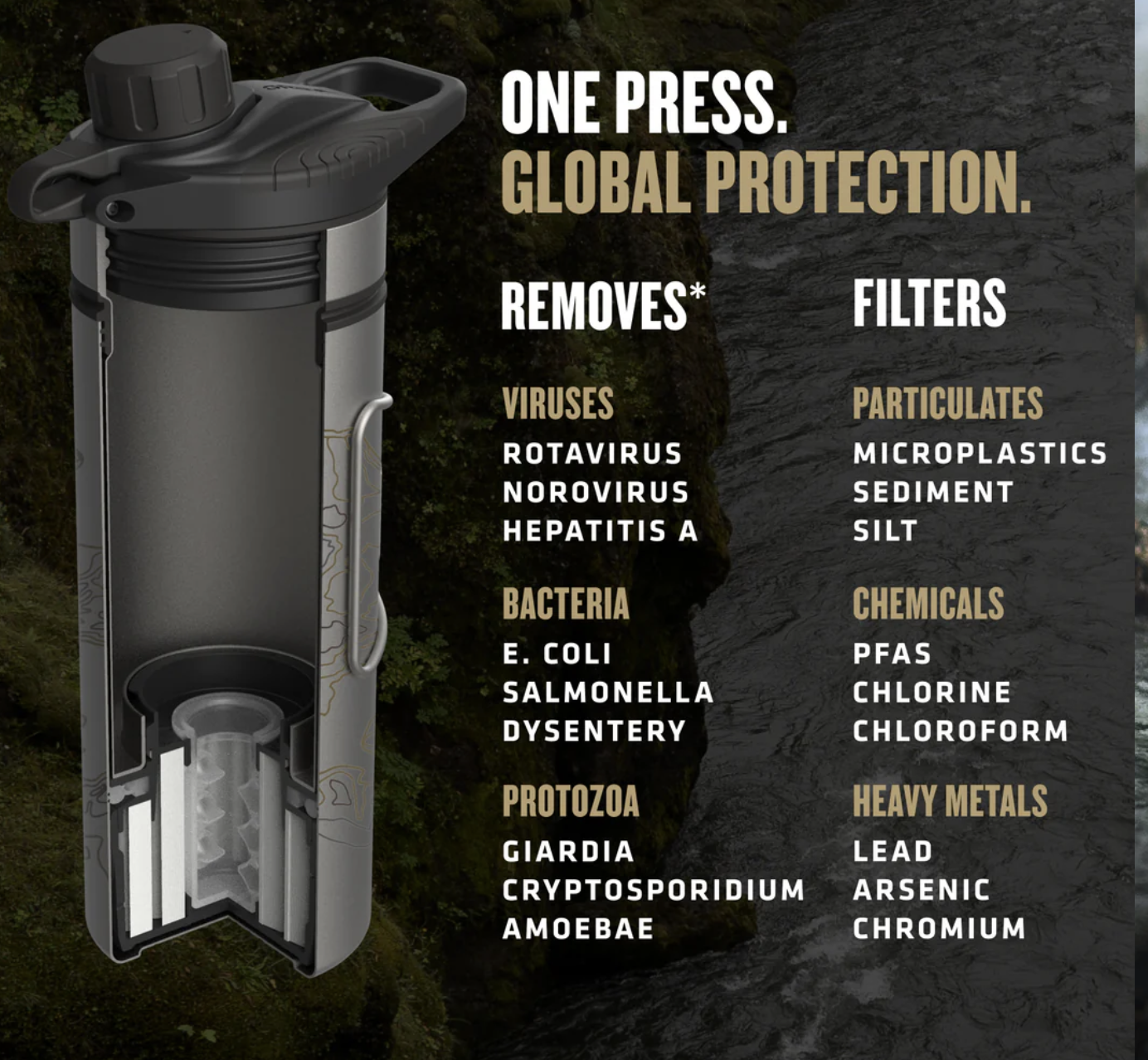 Grayl GeoPress Ti Filter with Coffee Press image 7